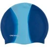 Crowell Multi Flame silikoninė plaukimo kepuraitė tamsiai mėlyna ir mėlyna spalva 04