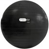 Gimnastikos Kamuolys "Profit" 75 cm Juodas Su Pompa DK 2102