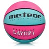 Krepšinio Kamuolys Meteor LAYUP #4 Rožinė/Mėlyna