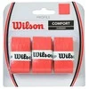 Wilson Profile Overgrip Teniso Raketės Apvija 3vnt Raudona