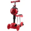 Enero Balansinis paspirtukas 3-in-1 ladybug raudonas