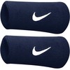 Riešinės sportui plačios Nike Swoosh Doublewide tamsiai mėlynos 2vnt. NN05416