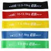Enero Pasipriešinimo juostų rinkinys EB Fit Fitnnes Crosfit Mini Band 5in1