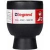 Ilgintuvo lizdas LEGRAND, 16A, 230V, juodos spalvos