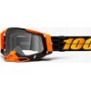 100 % apsauginiai akiniai 100 % RACECRAFT 2 COSTUME 2 (Clear Glass Anti-Fog, LT 88 % -92 % + 10 Slyding) (NAUJIENA)
