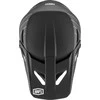 1 STATUS DH/BMX Šalmas Carby Sidabrinis viso veido šalmas, dydis XL (61-62 cm) (NAUJIENA)