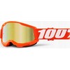 Orange Oranžinis 100 % akiniai 100 % LOSS 2 JUNIOR ORANŽINĖ (Gold Mirror Anti-Fog, LT 28 % + / - 5 %) (NAUJIENA)