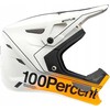 100% Kask full face juniorski STATUS DH/BMX Helmet Carby Sidabrinis dydis S (47-48 cm)