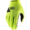 Dviračių/Motokroso pirštinės 100% Ridecamp Fluo Geltona
