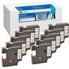 G&amp;G 10x G&amp;G Schriftband 12mm x 7m sw Komp m. Dymo D1/ 45013/ S0720530