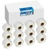 12 x G&amp;G etikečių, 36 mm x 89 mm, sujungimui. m. Dymo 99012/s0722400