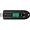 TRANSCEND 128GB USB3.2 USB-C atmintinė be dangtelio, juoda