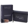 15 „Nouba“ rinkinys: „Nouba“ antakiai + „Nouba“ antakių gelis, 7 ml + tekstilinė makiažo dėžutė (Juodas)