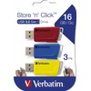 USB atmintinė Verbatim Store 'n' Click, 16 GB (49306)