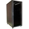 EXTRALINK 27U 800X800 stovima spintelė juodas