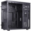 1St Cool Obudowa 1stCOOL 1stCOOL skříň STEP Premium, micro tower, AU, USB 3.0, USB-C, 1x 120mm + 1x 80mm Fan, juoda
