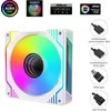 1st Cool „Wentylator 1stCOOL AURA EVO Mirror ARGB PWM 120mm“ (F12-AURA-EVO-W1)