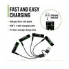 „Coast AA“ įkraunamos baterijos 1,5 V, 2400 mAh, USB-C, 4 vnt.