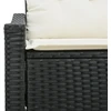 Sodo sofa su pagalve 123 x 62 x 69 cm poliratanas