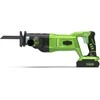 Akumuliatorinis tiesinis pjūklas Greenworks GD24RS; 24 V (be akumuliatoriaus ir pakrovėjo)