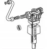 Geberit Impuls vandens pripildymo mechanizmas, FV Typ 380 3/8'', potinkiniam bakeliui, su adapteriais