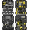 Įrankių rinkinys Įrankių rinkinys 246el. 1/4" i 1/2" (4-21mm) (6-kątnych) su lagaminu na kółkach
