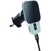 2GO AirClip Išmanusis telefonas Juodas Zapalniczka Bezprzewodowe ładowanie automatinė