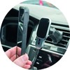 2GO AirClip Išmanusis telefonas Juodas Zapalniczka Bezprzewodowe ładowanie automatinė