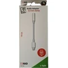 2GO garso adapteris „Lightning“ stereo, 20 cm, baltas