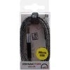 2GO Ladekabel USB laidas – sidabrinis – 100cm, skirtas Micro-USB