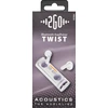 Ausinės 2GO Twist Ausinių rinkinys True Belaidės Stereo (TWS) Douszny Połączenia/muzyka Bluetooth Baltas