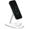 2in1 Puro Mag Station Wireless Charging Station for Phone and Headphones – baltos spalvos