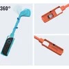 2x golfo lazdos su „Joy-con“ valdikliais, skirti „Nintendo Switch 2“ / „NSW 2“ / mėlynai oranžinei / „Jys-ns2265“