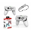 JYS 2x Rankenos Handgrip Joy-Con valdikliams Nintendo Switch / OLED JYS-NS226 Balta (SB11112)