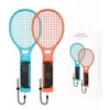 JYS 2x Rakieta Tenisowa Rakiety Do Badmintona Tenis - Joy-con Nintendo Switch 2 / Ns2 / Jys-ns2266 / Oranžinė / Mėlyna