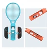 JYS Teniso ir badmintono raketės, skirtos Joy-Con, Nintendo Switch 2, oranžinė / mėlyna JYS-NS2266 (SB11076)