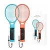 JYS 2x Rakieta Tenisowa Rakiety Do Badmintona Tenis - Joy-con Nintendo Switch 2 / Ns2 / Jys-ns2266 / Oranžinė / Mėlyna