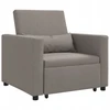 Ištraukiamas sofa-lova vienvietis Tortora audinys