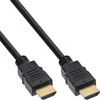 Inline Įmontuotas HDMI - HDMI kabelis 2,5 m, juodas