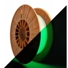 3D PET-G plastikas 1.75mm 0.5kg Rosa3D - Glow in the Dark Žalias