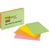 3M Lapeliai super lipnūs susitikimų užrašams Post-it® 152x101mm 4 vnt. po 45 lapeliai