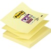 3M Z-Notes, kvadratiniai, geltoni, popierius, 76 mm, 76 mm, 90 lapų