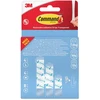 3M lipnios juostelės COMMAND™ (17200), keičiamos, 4 didelės + 4 vidutinės + 8 mažos, permatomos