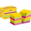 Lipnūs lapeliai 3M Post-it® Super Sticky Carnival, 47.6mmx47.6mm 12 vnt. po 90 lapelių