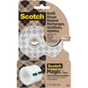 3M SCOTCH lipnios juostos dozatorius, nerūdijančio plieno + 2x Magic™ juostos 19 mm x 13,9 m, sidabrinė