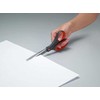 3M 769 vnt. Škotiškos tikslios žirklės, ilgis: 200 mm, raudonos/pilkos, smailūs ašmenys iš nerūdijančio plieno, minkšta patogi rankena iš (1448) medžiagos