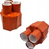 3M termiškai susitraukianti įvorė SKR/KV3 170/75 (240-626 mm2) raudona Gph