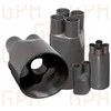 3M termiškai susitraukianti įvorė SKR3 125/50 (120-400 mm2) juoda Gph