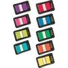 3M Lipnūs žymekliai Post-it, 25,4 x 43,2 mm, 50 lapelių, geltona
