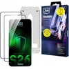 LCD apsauginis stikliukas (2 vnt.) su aplikatoriumi 3mk Hardy Hardura 9H Samsung S942 S26 juodas